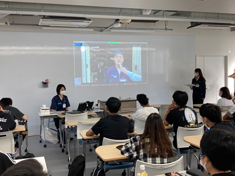 職業講話の様子