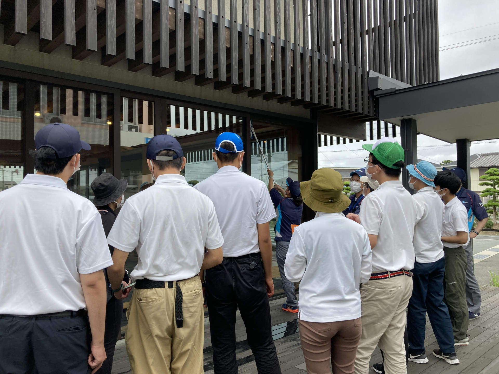 ソミックワン見学の様子