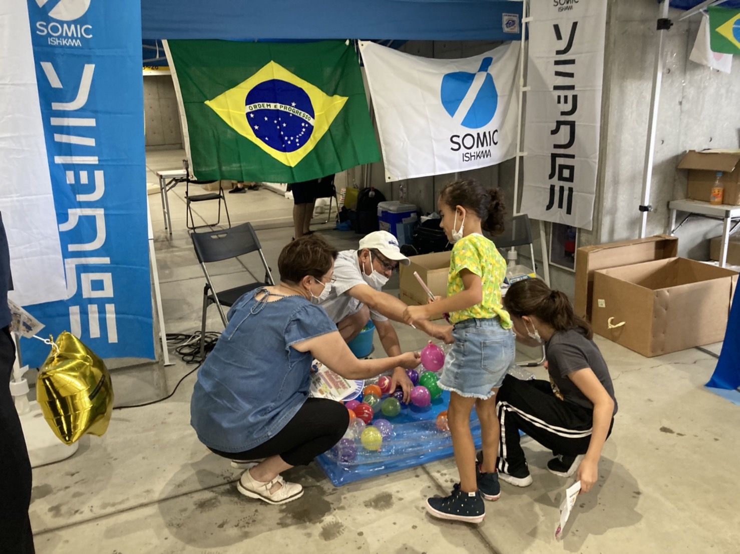 在日ブラジル人学校オリンピック大会の様子