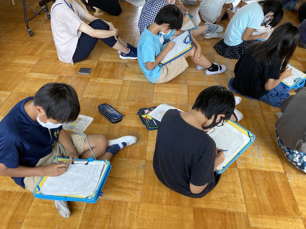 SDGs講話の様子