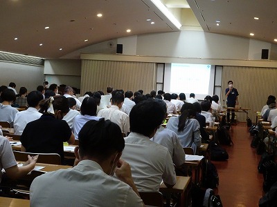 講話の様子