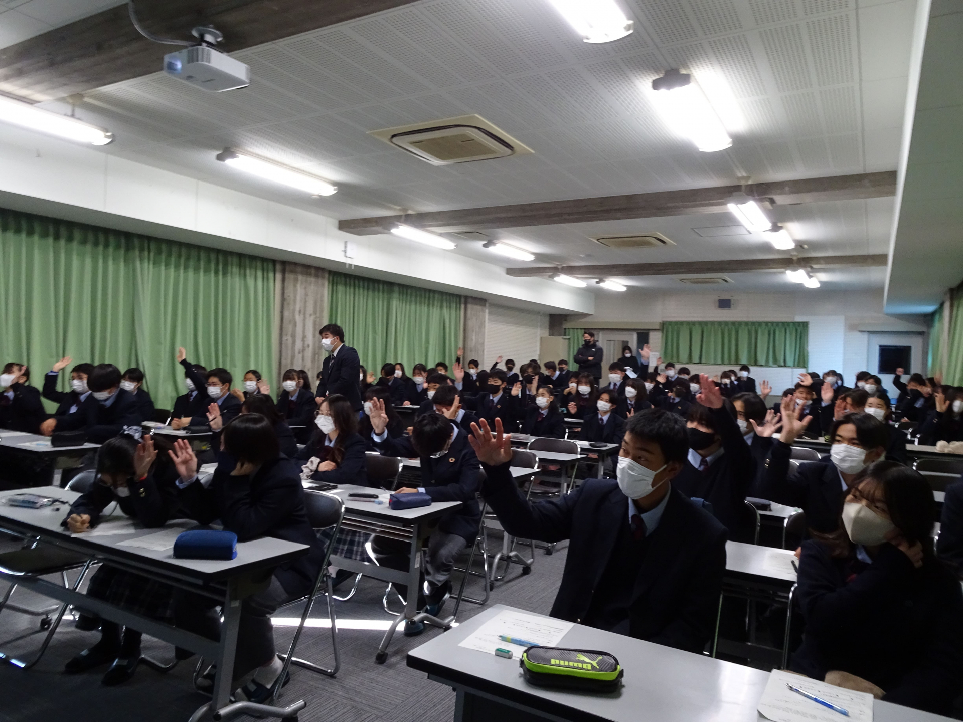 職業講話の様子