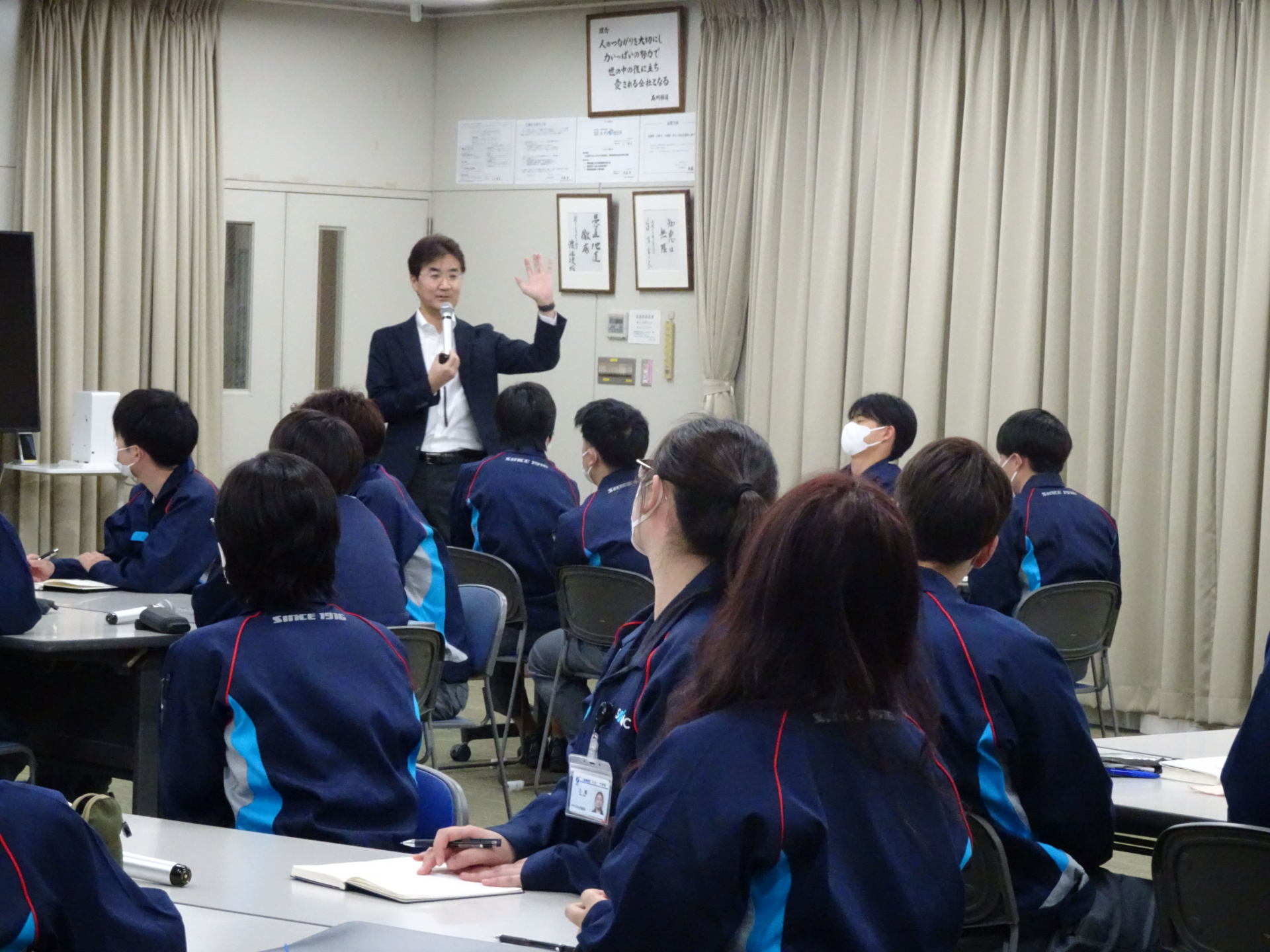 講話の様子
