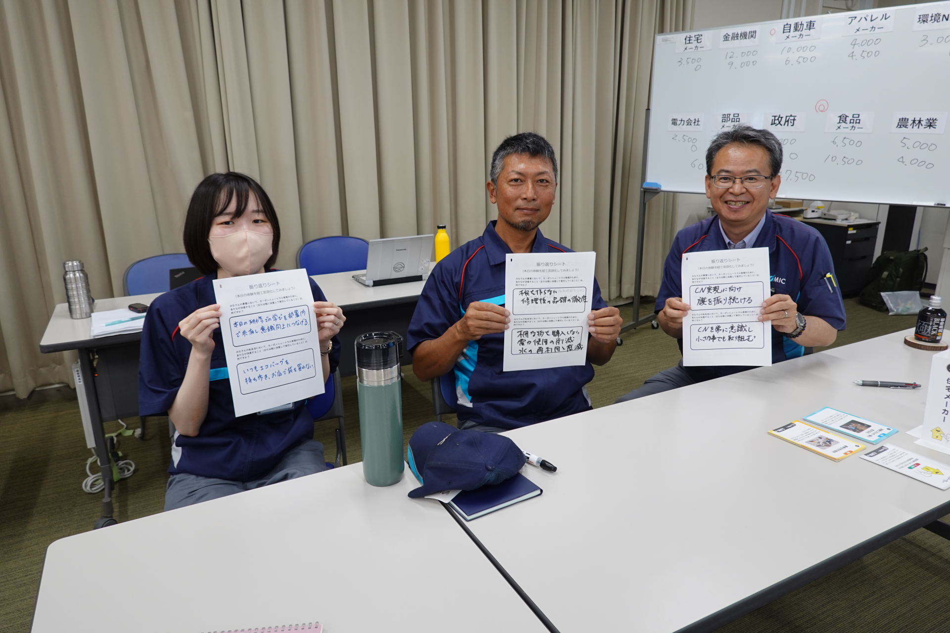 カーボンニュートラル研修の様子