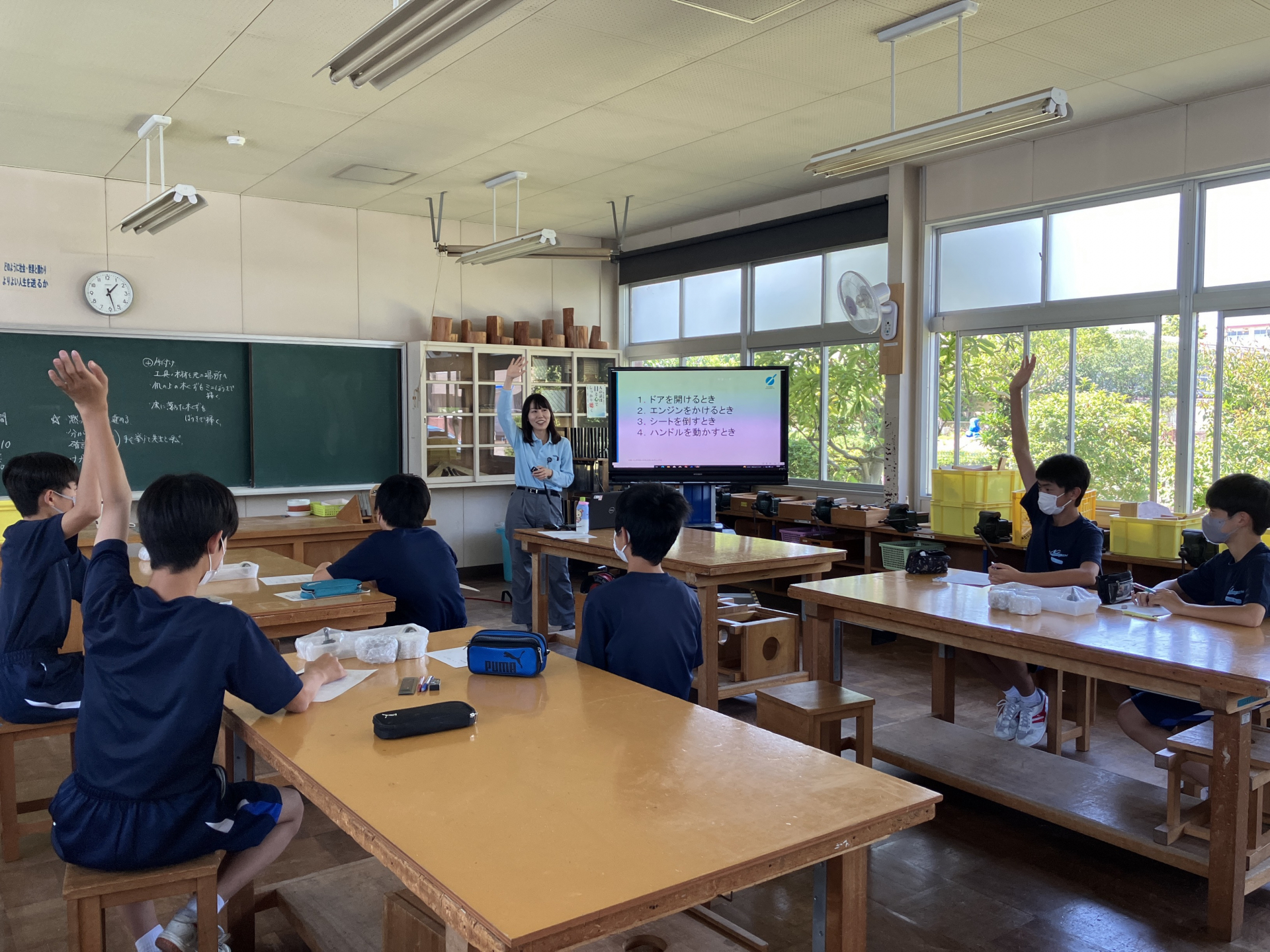 職業講話の様子
