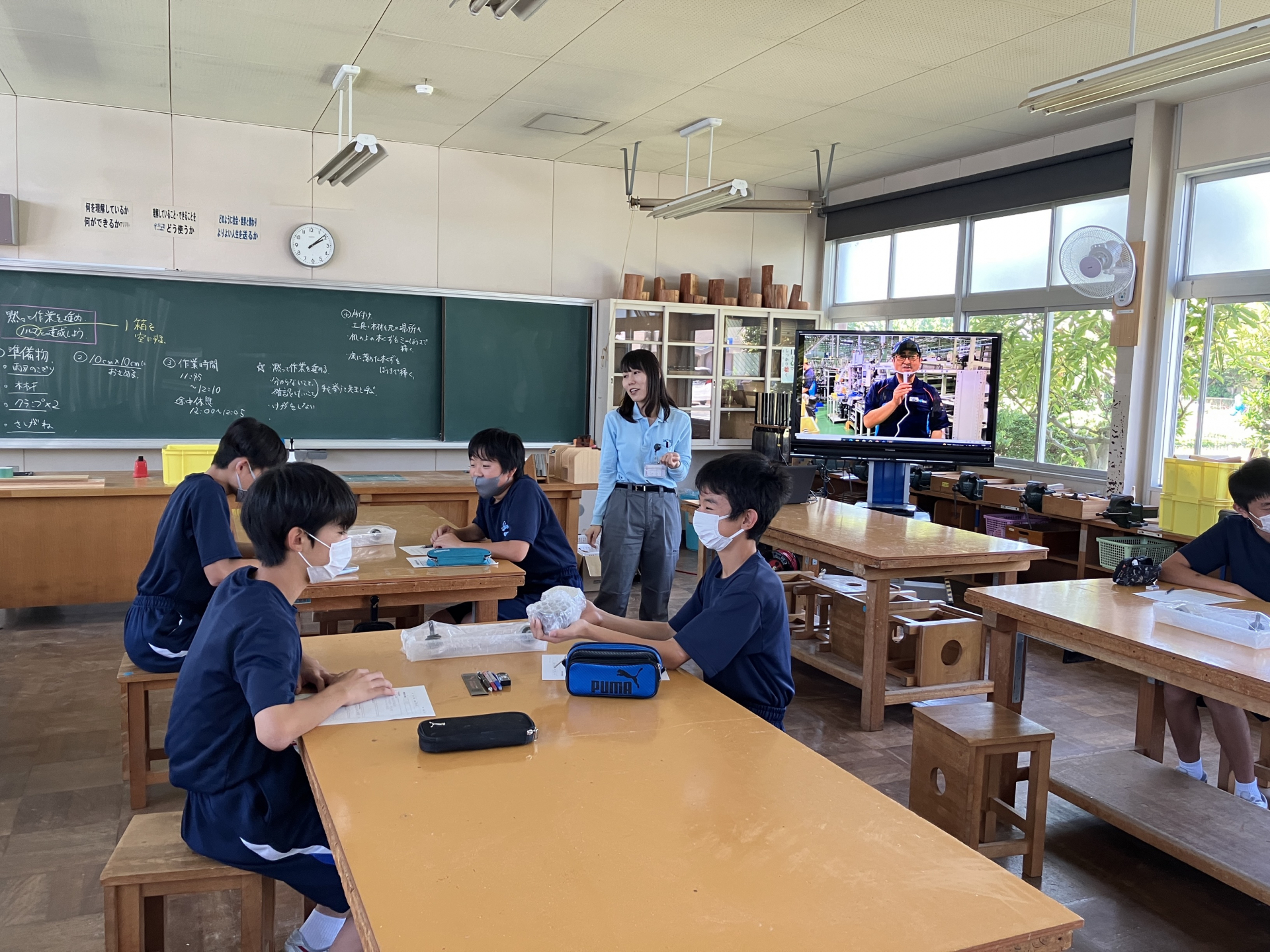 職業講話の様子
