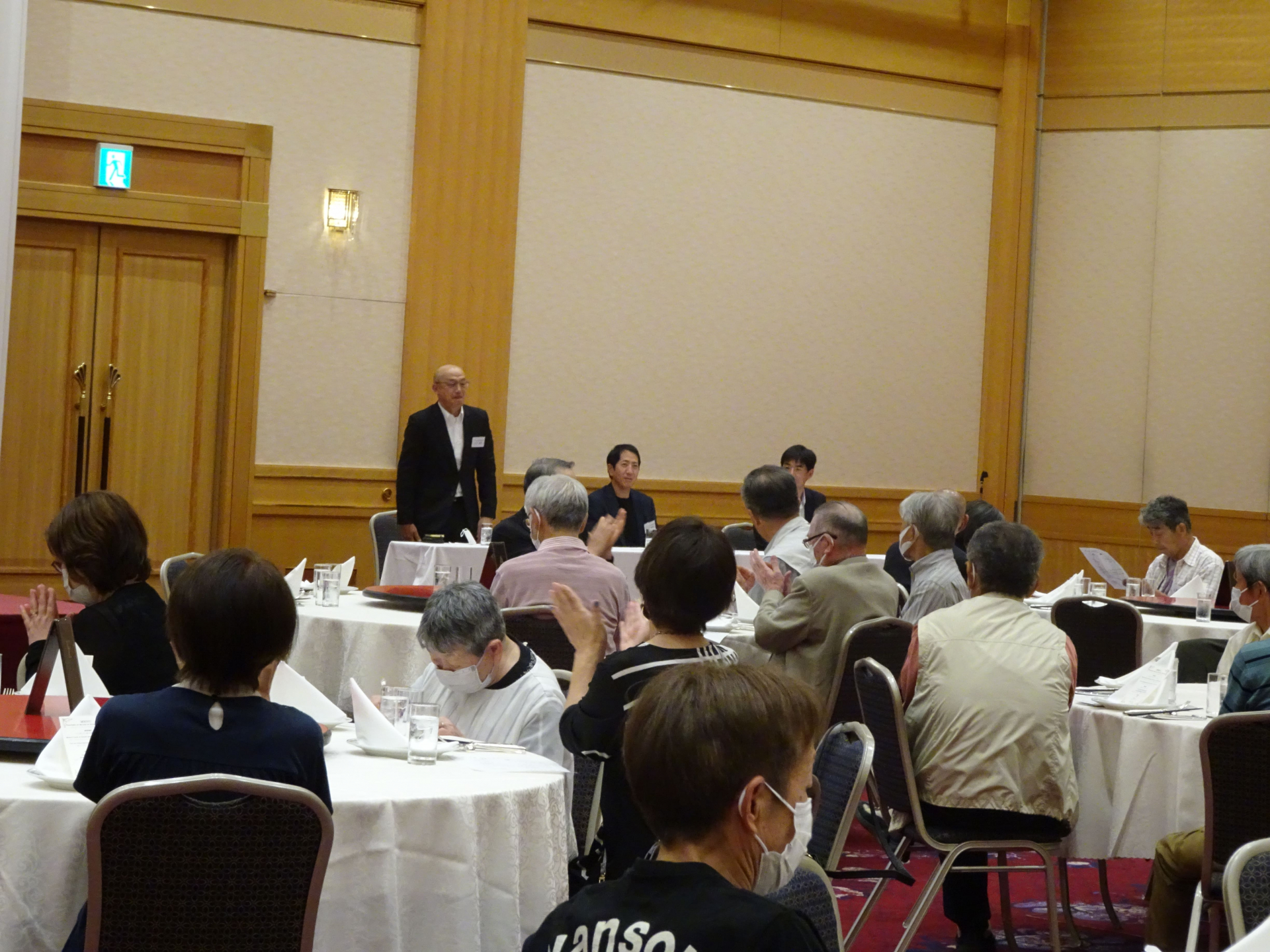 ソミック石川OB会総会の様子