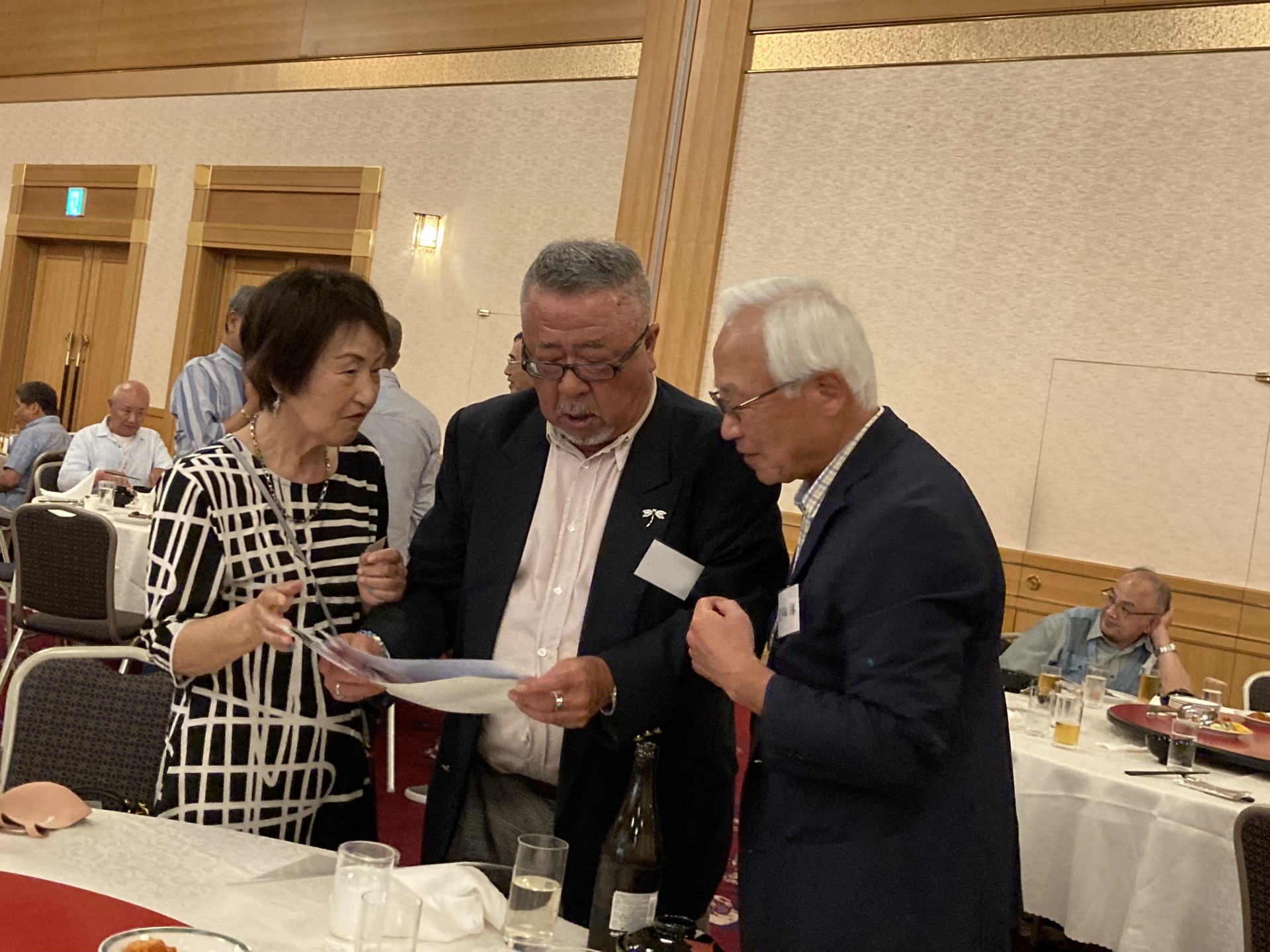 ソミック石川OB会総会の様子