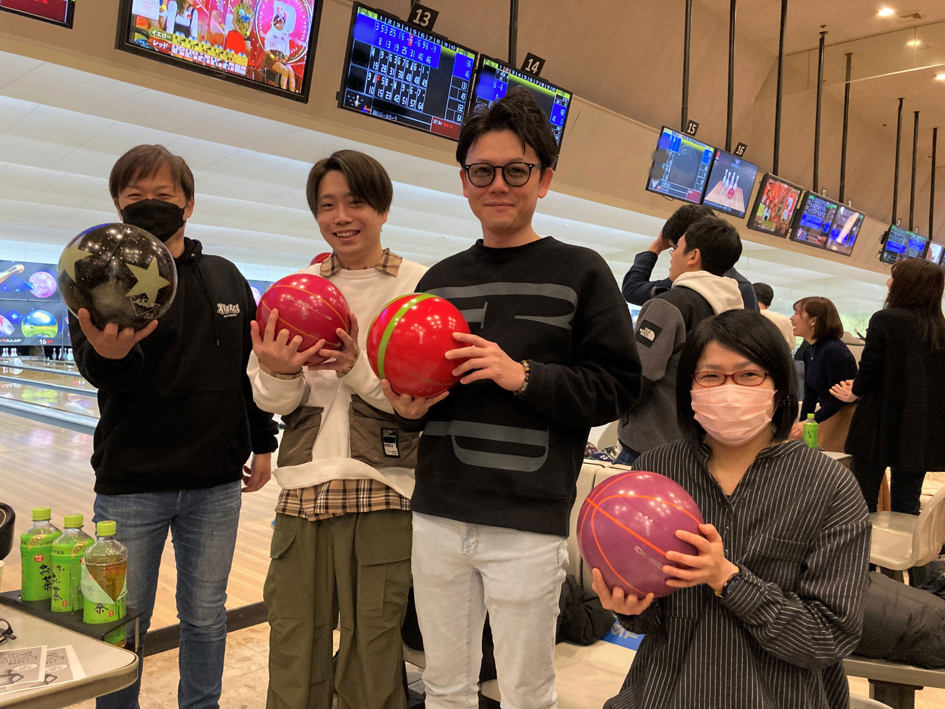 ボウリング大会の様子