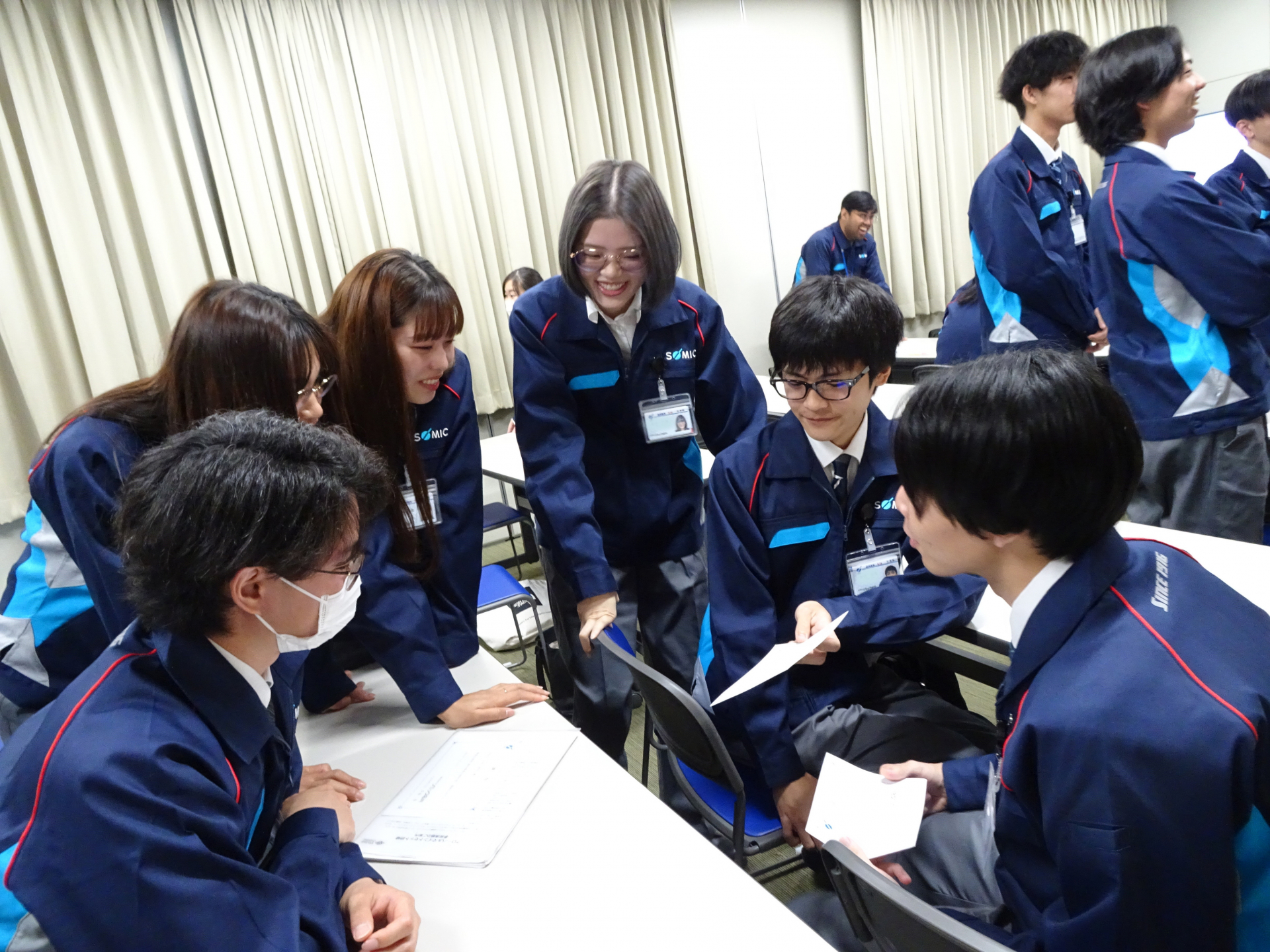 辞令交付式の様子