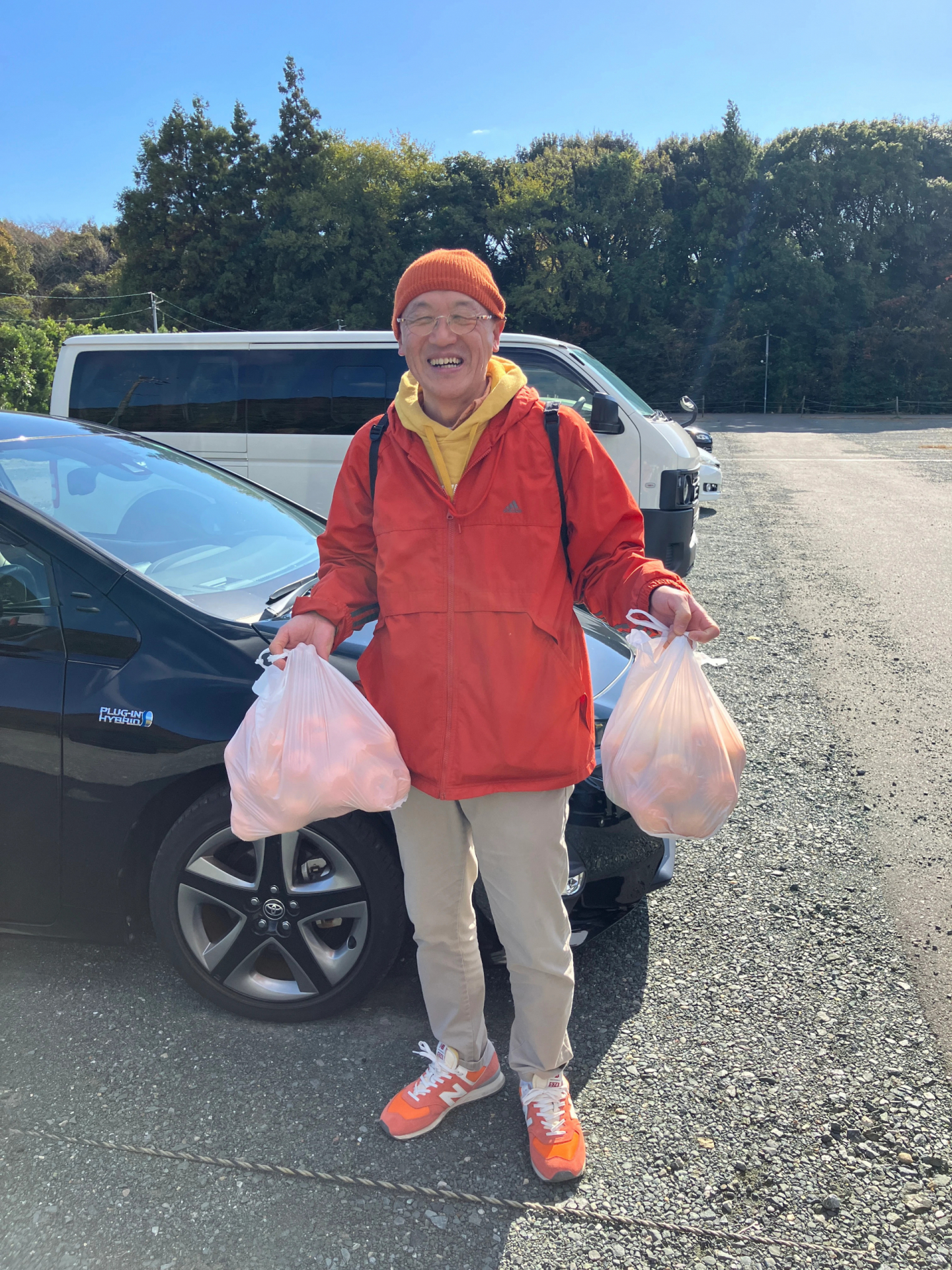みかん狩りに登場した石川社長