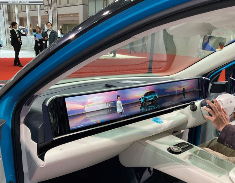 Japan Mobility Showの様子