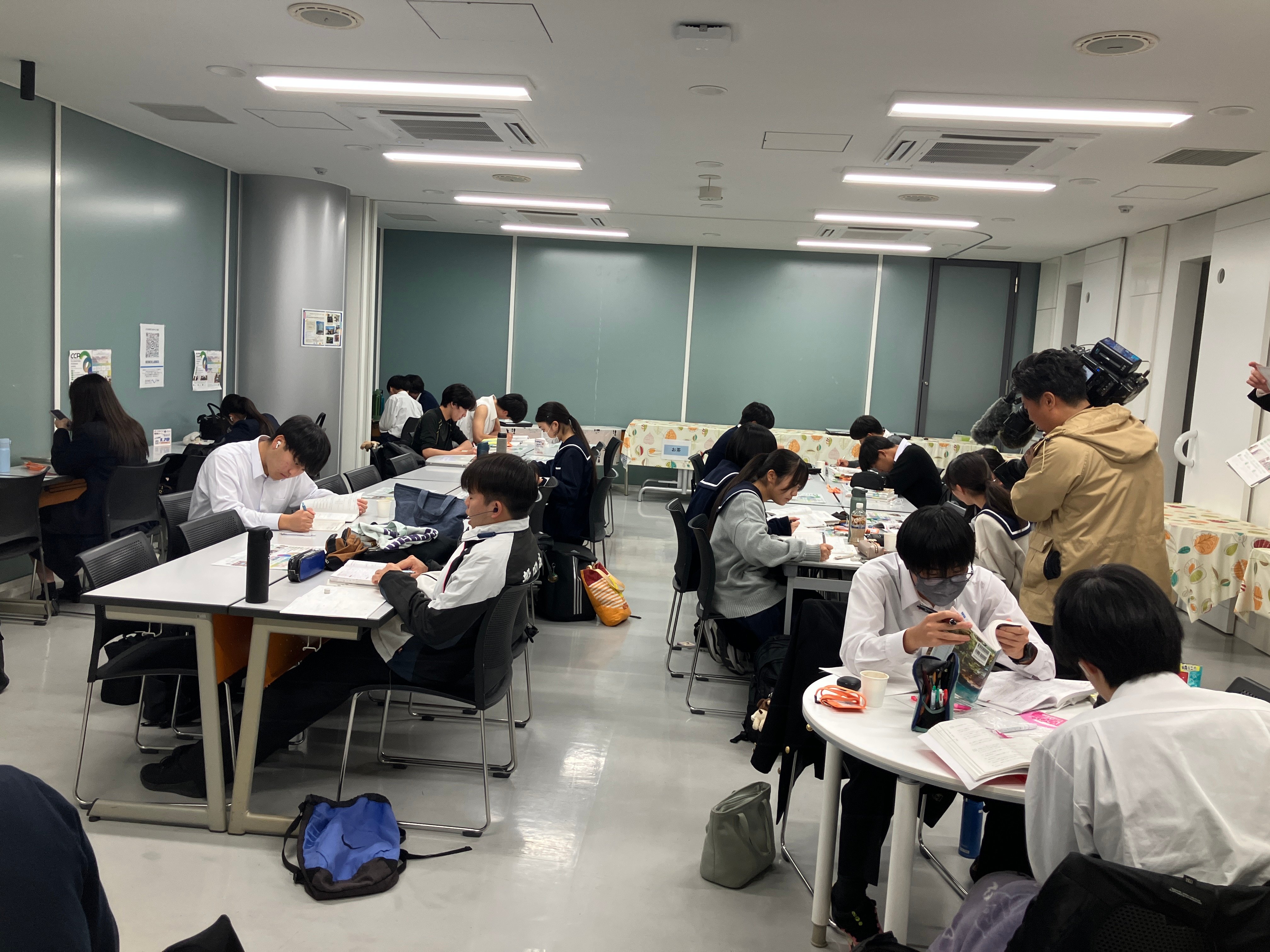 高校生への勉強スペース開放　SBSテレビで放送されました