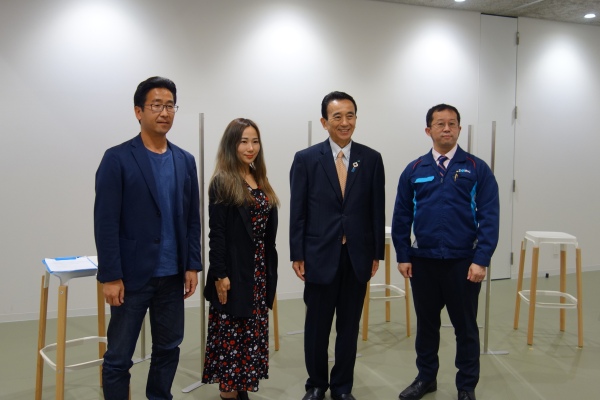 新たな「ものづくり」の形とは？浜松市長とのパネルディスカッションに登壇