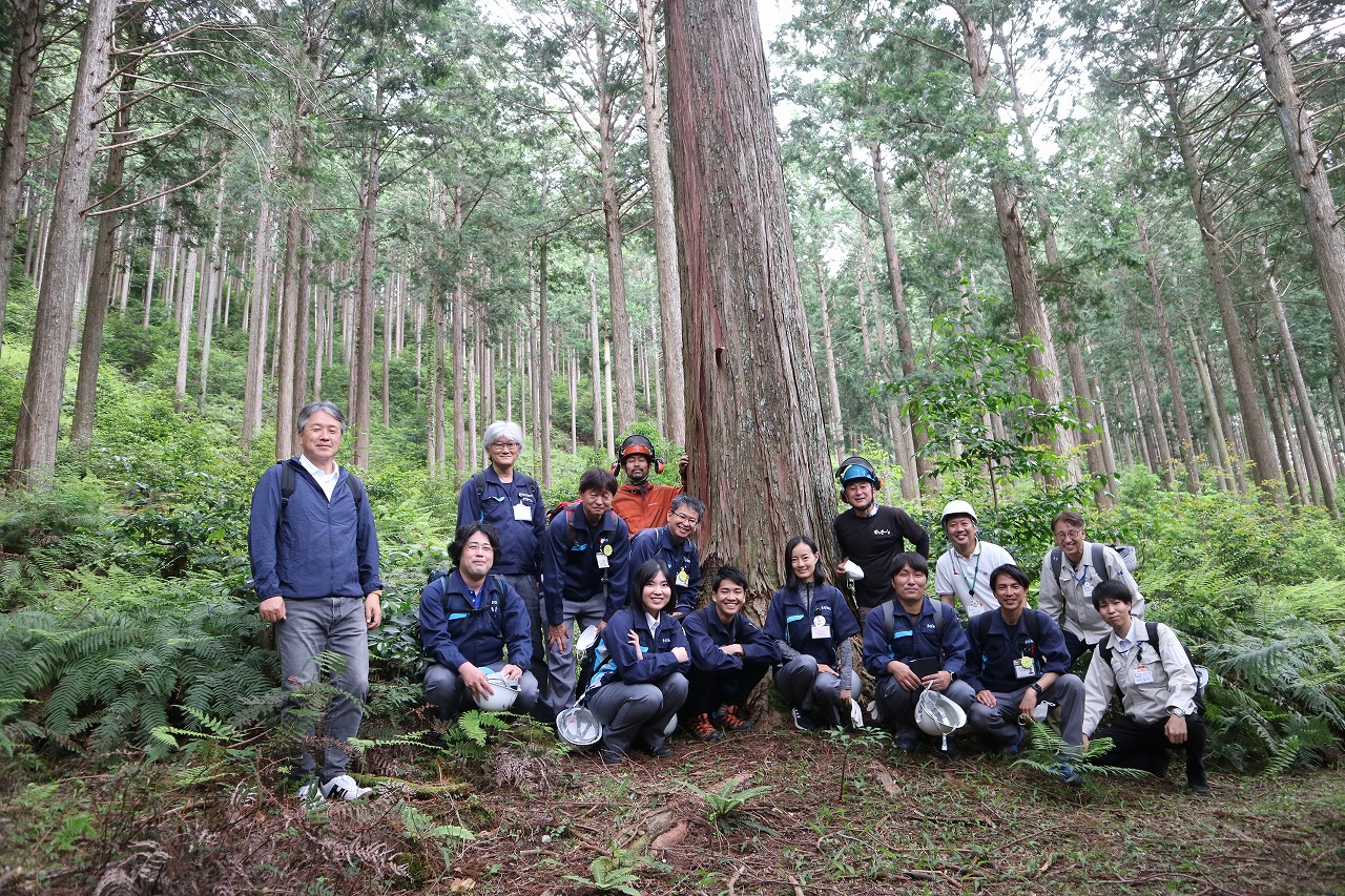 「天竜こころの森ツアー」脱炭素社会の実現について学びました