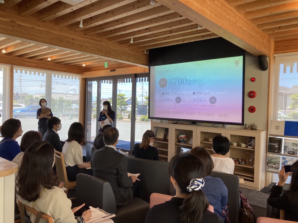 自治体国際化協会の皆さんが来社されました