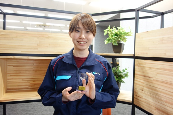 ブレス浜松中野祐希選手、2020-21個人賞で「最優秀新人賞」を受賞